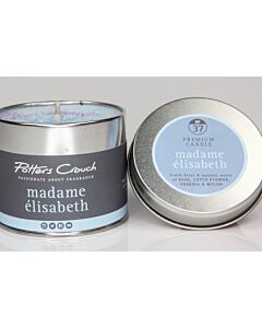 Potters Crouch Candle Tin Madame Elizabeth